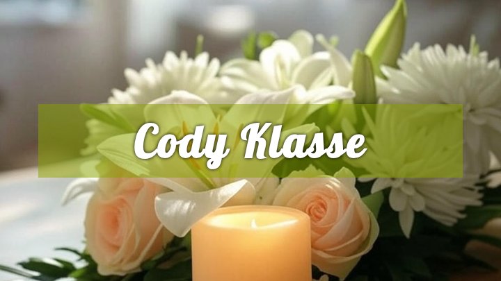 cody klasse spring valley wi obituary