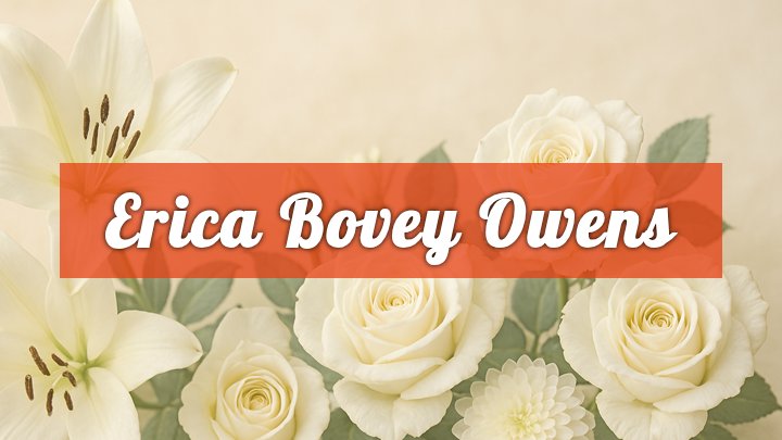 Erica Bovey Owens